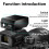 F1S  Universal Camera Flash Speedlite for      GR3X TTL Fill Light Photography Flash Black 3