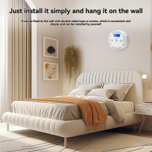 TUYA WiFi Carbon Monoxide Detector Sound Warning Alarm LCD Digital Display for Home Indoor CO Poisoning Siren