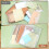50Pack 7x9.8''Clear Plastic Envelopes Hook Loop Closure Receipt Stickers Storage Holder Reusable Small Plastic Envelope 3