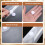 50Pack 7x9.8''Clear Plastic Envelopes Hook Loop Closure Receipt Stickers Storage Holder Reusable Small Plastic Envelope 4