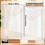 50Pack 7x9.8''Clear Plastic Envelopes Hook Loop Closure Receipt Stickers Storage Holder Reusable Small Plastic Envelope 8