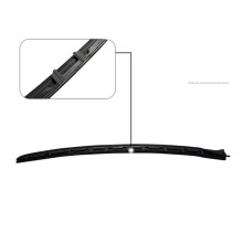 1Pair Windshield Trim Seal Strip 51317427874 51317427873 for G20 G21 G28 19-24 Guide Water Catch Strip Drop Moulding