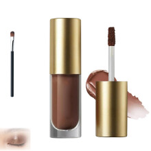 Long Lasting Waterproof Liquid Eyeshadow Color 03, Pigment Glossy Cream Eyeshadow for Natural Makeup