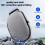 For Meta Quest 3 Nine-Piece VR Storage Bag Set Headset, Controller, and Main Unit Silicone Protective Covers Black 7