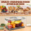 Bread Box for Kitchen Countertop Airtight Bread Storage Container with  Recording Lid Bread Keeper for Bread 6