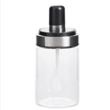 Transparent High Borosilicate Glass Spice Jars250ml