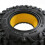 4 Pneus Macios de 2,2 Polegadas (120mm) para Carro RC Crawler 1/10 SCX10 90046 RR10 Wraith 90018 90048 TRX4 6