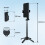 Pocket Selfie Stick Four-Corner Stand with Rechargeable  Remote Foldable Phone Holder for  Android 7