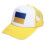 Baseballkappe mit ukrainischer Flagge, Polyester, Unisex 1