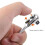 Ratchet Wrench Double Ended Quick Socket Ratchet Wrench Screwdriver Hex Torque Wrenches Set 2in1 Spanner 4