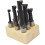 Professional 1/2" Boring Bar Set, 9 Pcs Carbide Tipped Bars, OEM-Lathe Tool Replacement 2