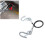 3500lbs Load Capacity Trailer Safety Cable with 2 Hook Galvanized Iron High Strength for RV 7