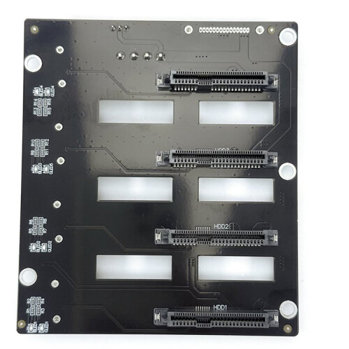 N4 Hot-Swappable Hard Disk Backplane - NAS Case Backplane, Supporting  & HDD Server Hard Disks 2