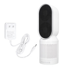 Desktop Air Purifier3Gears8Million Negative Ion Air Cleaner for Smoke Dust Pollen US Plug100‑240V