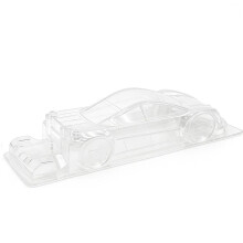 1/10 Scale GTR R35 PVC Transparent Unpainted RC Car Body Shell with 195mm Width for Drift Racing