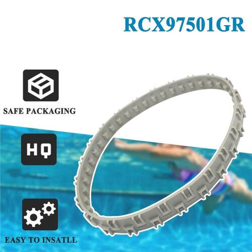 2Pcs RCX97501GR Drive Track Belt Replacement for SharkVac XL Robotic Pool Cleaner 2