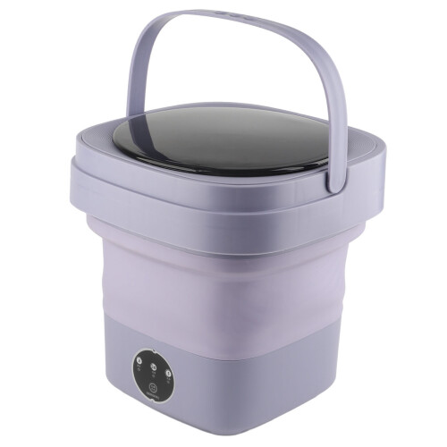 6.5L Portable Folding Washing Machine, Plastic, US Plug 2