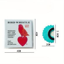 (2 pcs random color) Vogelrufer mit scharfkantigem Design, realistischem Zwitschern und Vogelrufen, ein neuartiges Werkzeug zum Vogelpfeifen