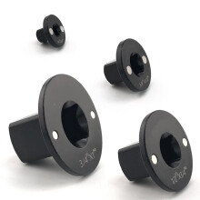 Low Profile Impact Socket Adapter Set 1" to 3/4", 3/4" to 1/2", 1/2" to 3/8", 3/8" to 1/4" Magnetic for Cordless Drills