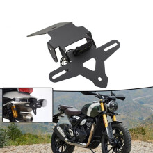 License Plate Holder LED Light Rear Tail Tidy Eliminator Kit Accessories for Speed400x Scrambler 400 X