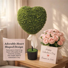 Decorazioni A Forma di Cuore per La Festa Degli Innamorati, Alberi da Potatura A Forma di Cuore, Vasi Decorativi A Sfera, Ornamenti Romantici per il