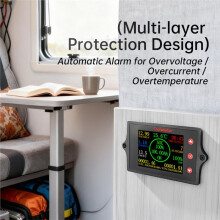 PZEM-041 Coulometer Digitaler Batterielasttester 8V-100V 100A Elektronischer Monitor Autobatteriekapazität Netzteilprüfer