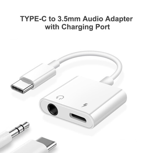 TYPE-C-auf-3,5-mm-Audio-Adapter mit Ladeanschluss 2