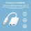 TYPE-C-auf-3,5-mm-Audio-Adapter mit Ladeanschluss 4