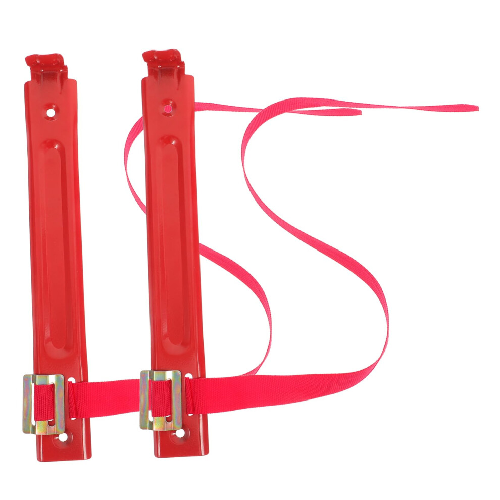 2Pcs Heavy Duty Fire Extinguisher Wall Mount Bracket, Durable Metal Holder For Garage And Vehicle 9073542564270