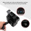 Front Engine Compartment Hood Anti-Theft Lock Catch with 2 Keys for   JK 2007-2017 5
