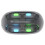 Gaming Controller Charging Dock Safe Efficient Game Console Controller Charging Dock LED Indication 4 in 1 for 4