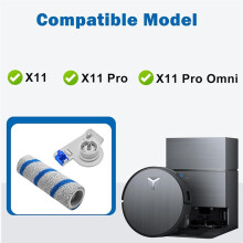 Roller Brush Handle Cap Cover Roller Mop for Deebot X11 Pro Omni/ X11 Pro/ X11/ T80S/T80S PRO Vacuum Attachments