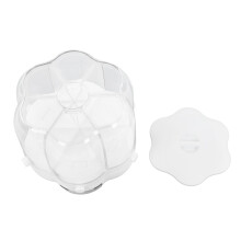 Risdispenserlåda med 6 fack, roterande design