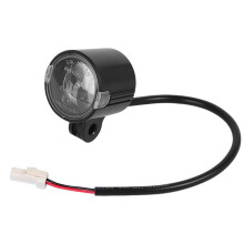 Night Headlight Compatible with Elite Kickscooter Front Lighting Lamp Electric Scooter Accessories Waterproof LED Bike Light