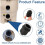 190030 Filter Drain Plug Cap Replacement Assembly with O-Ring for  FNS , Clean & Clear , and Quad D.E. 2