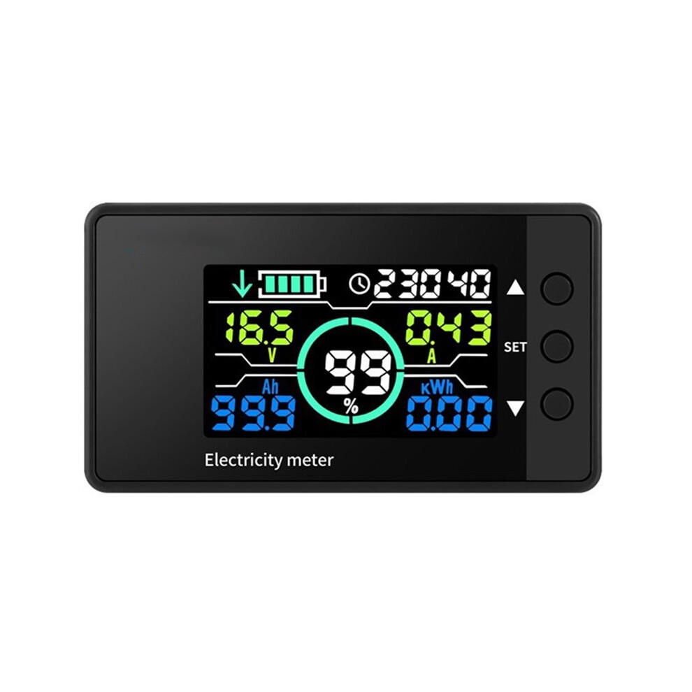 Dc7.5-100V Voltage Ammeter Vehicle Lithium Iron Phosphate Power Meter Bidirectional Detection Coulomb Meter 300A 6031732446051