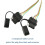 4 Pin Flat Y-Splitter Plug Adapter with Dual Output for LED Tailgate and Trailer Lights 2