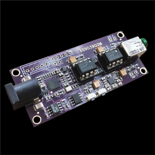 ES9039Q2M Decoding Board I2S Input ES9039 Asynchronous USB Module Can Be Paired with Italian Interface 5532 OP AMP 2