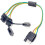 4 Pin Flat Y-Splitter Plug Adapter with Dual Output for LED Tailgate and Trailer Lights 6