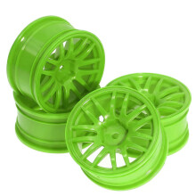 1/10 Scale RC Drift Racing Car Wheel Rims for , , HSP, HPI, Sakura, , RedCat Green