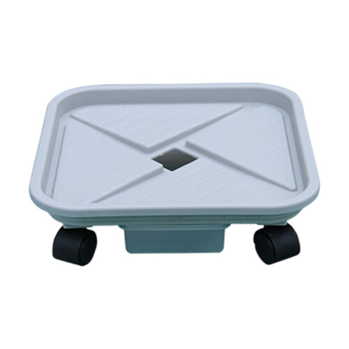 Movable Wheel Plant Tray With Rolling Base For Flower Pot-S