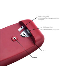 Ouvre-Boîte Électrique Automatique Rechargeable à LED avec Bord Lisse pour une Ouverture Sécurisée de Toutes les Boîtes de Conserve