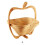 Bamboo Folding Fruit Basket Chopping Board Vegetable Bowl Trivet Foldable Storage Container Tray 5
