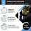Wireless Motion Sensor Detector Alarm, Battery-Powered Infrared Motion Sensor Security for Home Garage Entry All Around 1