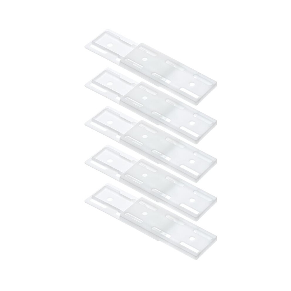 50Pcs Socket Holder Adhesive Punch Free Power Stirp Holder Kit, Plug Sockets Holders Self Adhesive Desktop Socket Fixer 4713140041876
