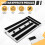 Size Guitar Effects Pedal Board for Multiple Guitar Pedals Accessories Double-Row Storage Board 2