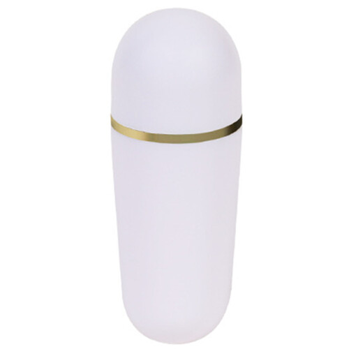 (White) Volcanic Face Roller for Oily Skin Control, Reusable 2