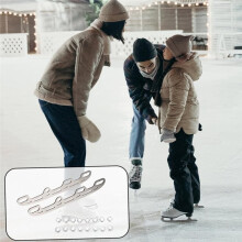Cuchillas de Acero Inoxidable para Patinaje Sobre Hielo de 290 mm, Cuchillas de Repuesto para Patines Artísticos en Línea.
