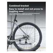 Adjustable Bike Parking Rack Portable Bicycle Storage Stand for Road & Mountain Bikes Floor Display Holder