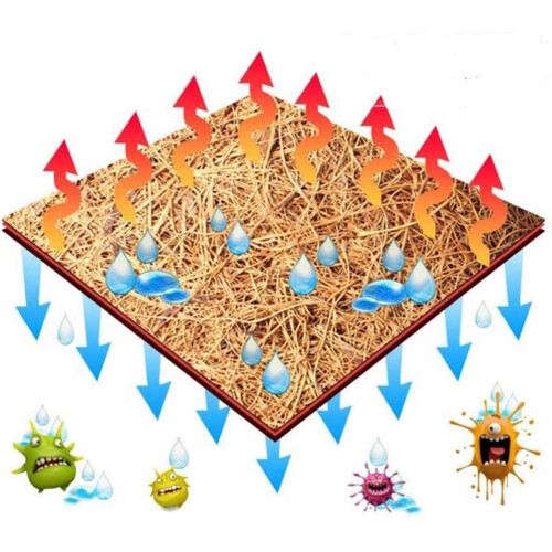 Kokosfiber reptilmatta 60x100cm 2